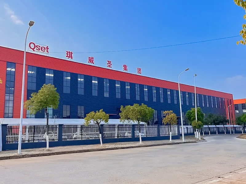 Qset Group campus — three plants, one park